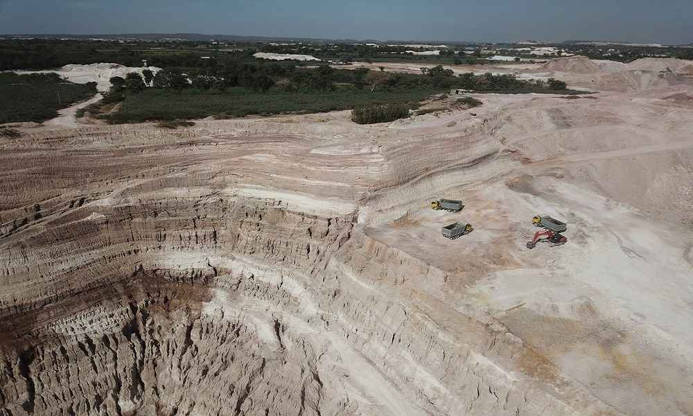kaolin clay mines